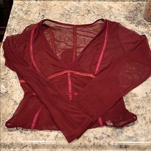 Fashion Nova Mesh Body Suit